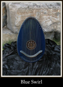 Blue Swirl Harp